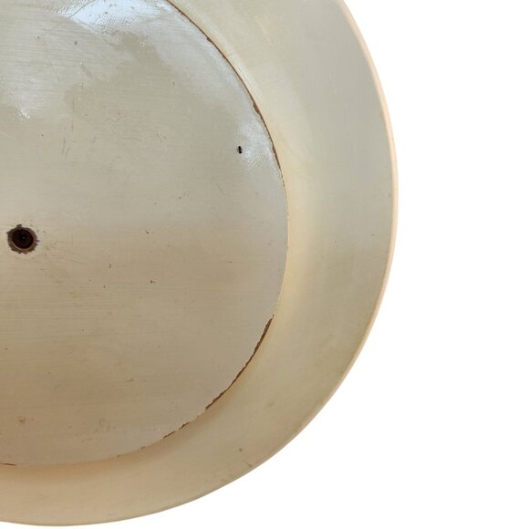 Rustic Two Tier Wooden Stand, Distressed Cream Green Tray, Farmhouse Tiered Disp - Picture 5 of 11